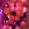 Rosnek LED-Lichterkette 1-5M, 10M, Kupferdraht, wasserdicht,batterie, für Schlafzimmer Garten, transparent, Party Hochzeit Weihnachten Dekorationen Bild 2