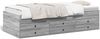vidaXL Tagesbett mit Schubladen ohne Matratze Grau Sonoma 90x190 cm 3280886 Bild 2