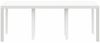 vidaXL Gartentisch Weiß 200 x 100 x 73 cm Poly-Rattan 871690 Bild 5