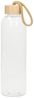 elasto Trinkflasche 700 ml Glasflasche "Natural" Wasserflasche mit softer Hülle, Sportflasche, Für Unterwegs, Bottle, Schule und Arbeit, Hülle Bild 2