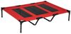 PawHut Tierbett Katzenbett, Outdoor, Haustierbett, Haustierliege, Oxford, Texteline-Stoff, für Garten, Balkon, Rot Bild 4