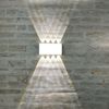 LED Wandleuchte 8W | IP65 Schutzart | CCT Wandleuchte einstellbare Farben 3000-6400 K | 680lm, Weiß Bild 3