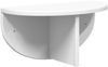 vidaXL Wandregal Wandmontiert Weiß 38 x 19 x 19 cm Holzwerkstoff 891408 Bild 2