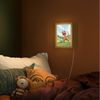 OnlyWow Wandleuchte Lightbox Dinosaurier - Orange - Cartoon - Fußball - Jungen, Dimmbar, Farbwechsel, LED, Warmweiß, Kaltweiß, Neutralweiß Einstellbar, Wandlampe Innen, Dimmbar, mit Kabel, LED, Beleuchtung, Kinderzimmer Bild 1