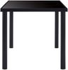 vidaXL Esstisch Schwarz 200 x 100 x 75 cm Hartglas [281856] Bild 3