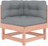 vidaXL Ecksofa mit Kissen Massivholz Douglasie 825427 Bild 2