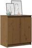 vidaXL Beistellschrank Honigbraun 60x36x65 cm Massivholz Kiefer 808101 Bild 4