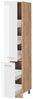 Vicco Küchenschrank Küchenzeile R-Line, Weiß Hochglanz, Apothekerhochschrank 30 cm Bild 4
