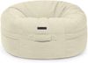 Sitzsack ‘Roll 105‘, Bezugstoff - Teddy, 100% Polyester, Camel, 50x105x105 cm. Bild 2
