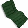 Beautissu Polsterauflage 2X Bequeme Liegenauflage Deckchair, 200x50x8 cm, Grün, Gartenliege Auflage mit Schaumflockenfüllung – Polster für Liegestuhl Bild 5
