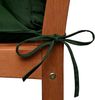 Beautissu Polsterauflage 2X Bequeme Liegenauflage Deckchair, 200x50x8 cm, Grün, Gartenliege Auflage mit Schaumflockenfüllung – Polster für Liegestuhl Bild 2
