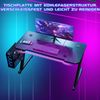 Devoko Gaming Tisch Holzwerkstoff und Metall Schwarz 120 x 60 x 72 cm Bild 5