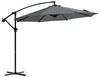 Sekey Ampelschirm 3m Sonnenschirm mit Kurbel, Sonnenschutz UV50+, mit Kreuzständer, LxB: 300,00x300,00 cm, wasserdicht, Rund, für Terrasse oder Garten Bild 4