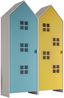Schrank Casami Bruges 37 x 115,2 x 171,3 cm MDF Blau Gelb Bild 2