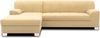 DOMO. collection Ecksofa Capri, Sofa in L-Form mit Schlaffunktion und Füßen aus Chrom, Schlafsofa, Eckcouch, Polsterecke, Couch 239 x 152 x 75 cm (BxTxH), beige Bild 5