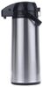 HI Pump-Isolierkanne Airpot 1,9/2,2/3 L Pumpkanne Isolierkanne, 1900 l, Thermo Kanne Kaffeekanne Edelstahl Bild 4