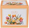 DUO Flowers Classic Fassbecher 430 ml TULIPS New Bone China Porzellan Bild 3
