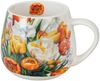 DUO Flowers Classic Fassbecher 430 ml TULIPS New Bone China Porzellan Bild 2