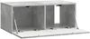 vidaXL Wandmontierter TV-Schrank Betongrau 78,5 x 41 x 30 cm 898518 Bild 3