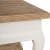 Couchtisch SVEA mit Ablage - 60x60x50cm, Holz, Natura-Weiß | Beistelltisch Kleiner Tisch Wohnzimmer Bild 5