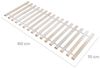 roba Roll-Lattenrost - 70 x 140 cm - für roba Montessori-Hausbett - Natur Bild 3