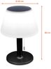 Spetebo LED Solarleuchte Solar Tischlampe warmweiß 27 cm - LED Gartenleuchte, Solar betrieben, LED fest integriert, warm weiß, 3 Helligkeitsstufen Bild 2