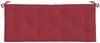 vidaXL Gartenbank-Auflagen 2 Stk. Weinrot 120x50x7 cm Oxford-Gewebe 361687 Bild 5