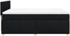 vidaXL Boxspringbett mit Matratze Schwarz 160x200 cm Stoff 3286733 Bild 5