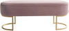 Polsterbank MILRY Samtstoff Rosa Bild 4