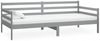 vidaXL Tagesbett mit Matratze 90x200 cm Grau Massivholz Kiefer [3083586] Bild 4