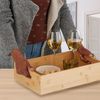 Relaxdays Couchbar aus Bambus Bild 3