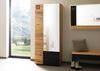 Garderobenschrank mit Spiegel Wildeiche 82x44x196 natur lackiert / geölt KITZBÜHEL #136 Bild 2