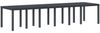 vidaXL Gartentisch Anthrazit 350 x 100 x 74 cm Poly-Rattan 3378524 Bild 3