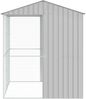 vidaXL Vogelkäfig Grau 215 x 210 x 247 cm Verzinkter Stahl 3325175 Bild 5