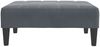 vidaXL Fußhocker Dunkelgrau 77x55x31 cm Samt 4007385 Bild 4