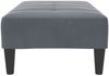 vidaXL Fußhocker Dunkelgrau 77x55x31 cm Samt 4007385 Bild 5