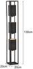 Fischer & Honsel 40459 Stehleuchte Spenzer 3-flammig sandschwarz goldfarben E27 Bild 4
