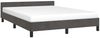 Doppelbett, Bettgestell Modernen ohne Matratze Dunkelgrau 140x200 cm Samt d2227e Bild 3
