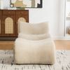 YakoHome Modulsofa Hellkhaki 181 x 83 x 72,5 cm – kein Aufbau, Boneless-Komfort, kuscheliges Chenille, haustiergeeignet Bild 4
