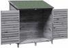 vidaXL Gartenschuppen Grau 106 x 56 x 113,5 cm Massivholz aus Fichte 42033458 Bild 4