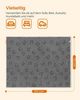 Feandrea Haustierdecke, wasserdicht, Sherpa Fleece, Grau, M (101x73 cm) Bild 5