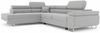 Stylefy Marokko Ecksofa Türkis Velours KRONOS Links Bild 5