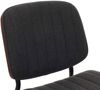 2er-Set Esszimmerstuhl HWC-O44, Küchenstuhl Stuhl, Bugholz Stoff (370g/m²) Öko-Tex FSC® ~ Walnuss-Optik, dunkelgrau Bild 5