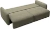 Vente-unique - VOPOZA Sofa Stoff Grün - B 103 cm x H 87 cm x L 238 cm Bild 4