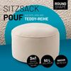 Lumaland Pouf Sitzsack Pouf Teddy 50L, Indoor-Bezug - weich waschbar - perfekt fürs moderne Zuhause Bild 2