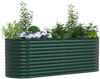vidaXL Hochbeet Grün 240 x 80 x 81 cm Stahl 42008124 Bild 3