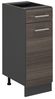 Küchenunterschrank R-Line Edelgrau 30 cm ohne Arbeitsplatte Vicco Bild 4