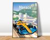 Poster Formel 1 Länder Städte Rennstrecke Rennfahrer Rennwagen · Deko Print ohne Rahmen - F Bahrain / 21x30 cm Bild 3