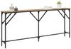 vidaXL Konsolentisch Artisan-Eiche 180 x 23 x 75 cm 871327 Bild 3