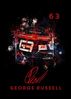 Poster Formel 1 Helm Aquarell Rennfahrer Name Unterschrift Rennnummer · Deko Print ohne Rahmen - D Latifi / 40x60 cm Bild 4